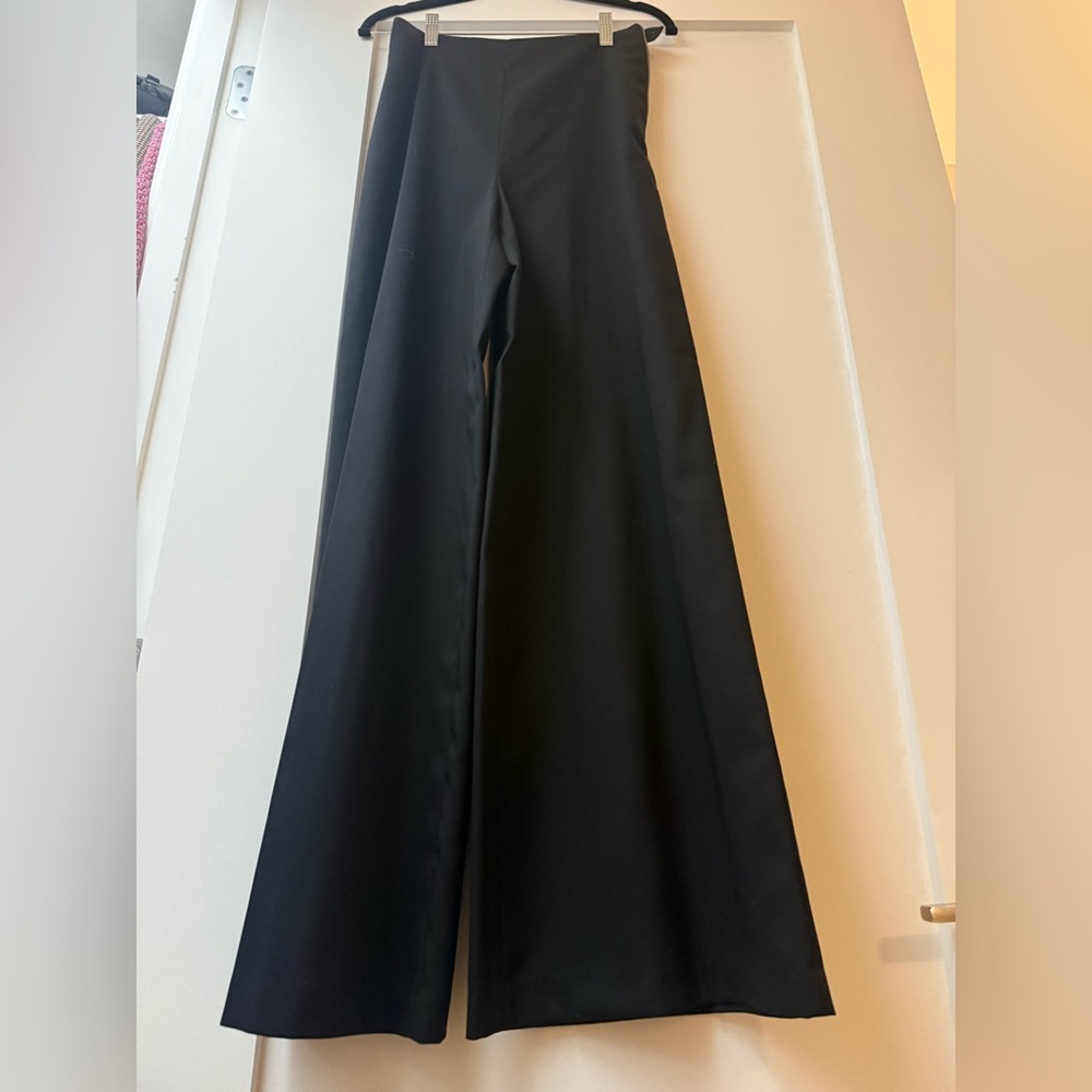 Maje Black Wide Leg Pants